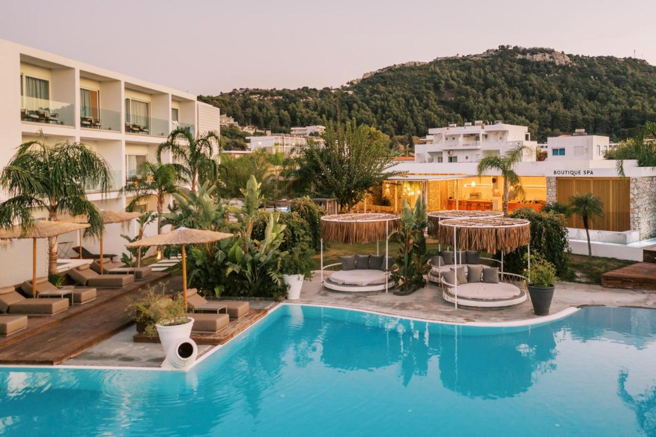 Kouros Exclusive Hotel & Suites - Adults Only Faliraki Bagian luar foto